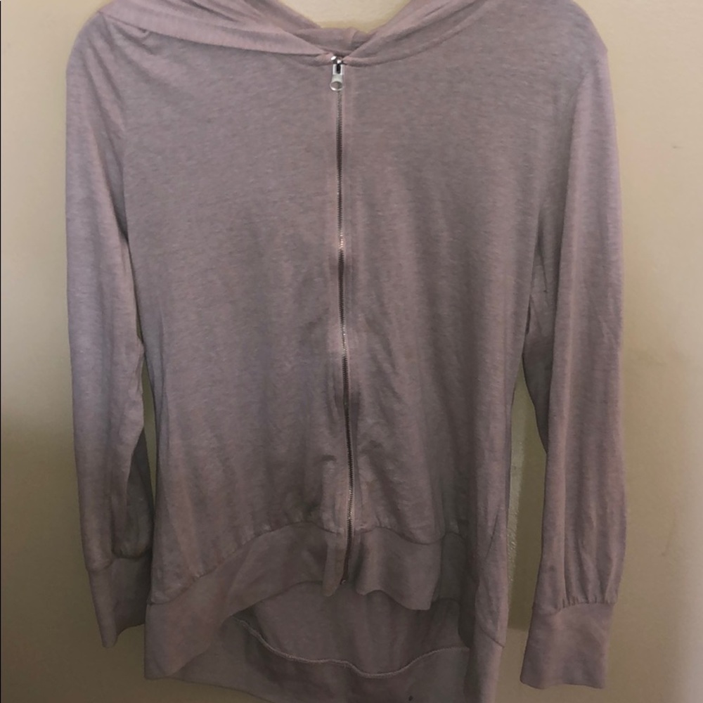 Light purple thin jacket